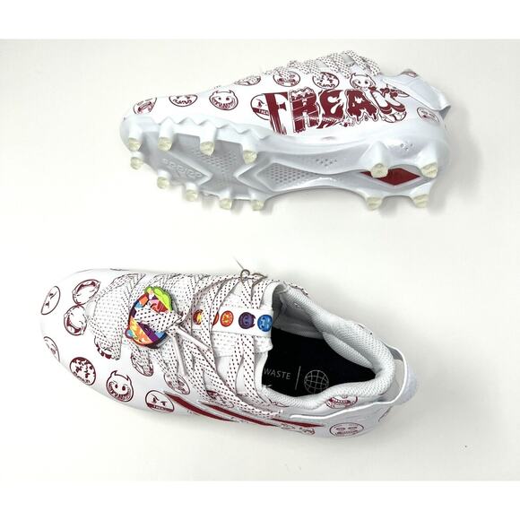 Adidas Freak 22 Big Mood DSG SM Football Cleats GZ6901 Mens Size 8.5 White Red main image 7